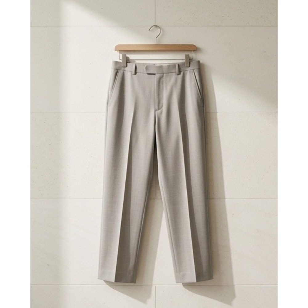 Linda Allard Ellen Tracy 24 Vintage Gray Taupe Wool Silk Trousers Plus Size NWT